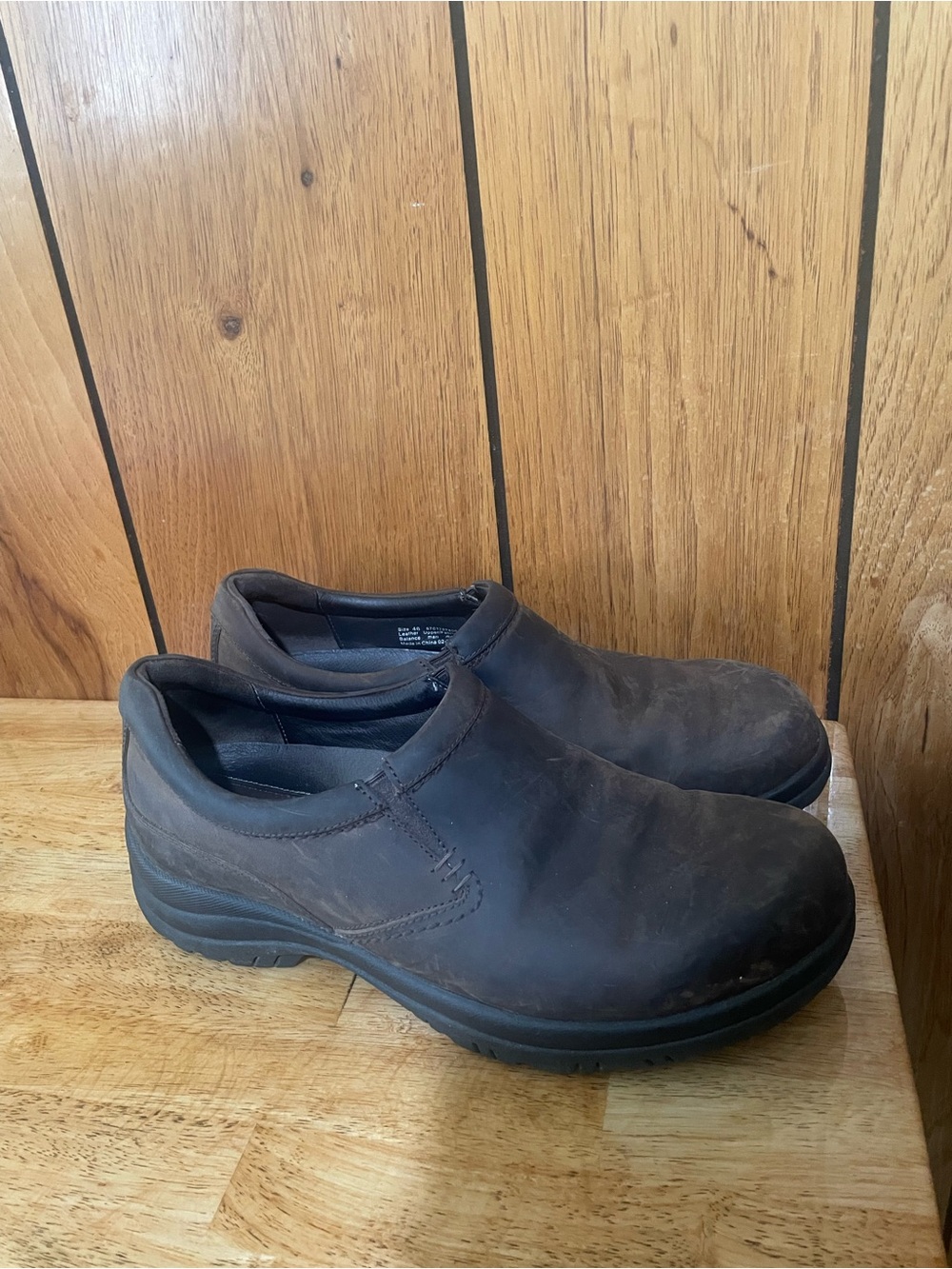 Dansko Men's Slip-On Loafers in Dark Brown size 12.5-13.